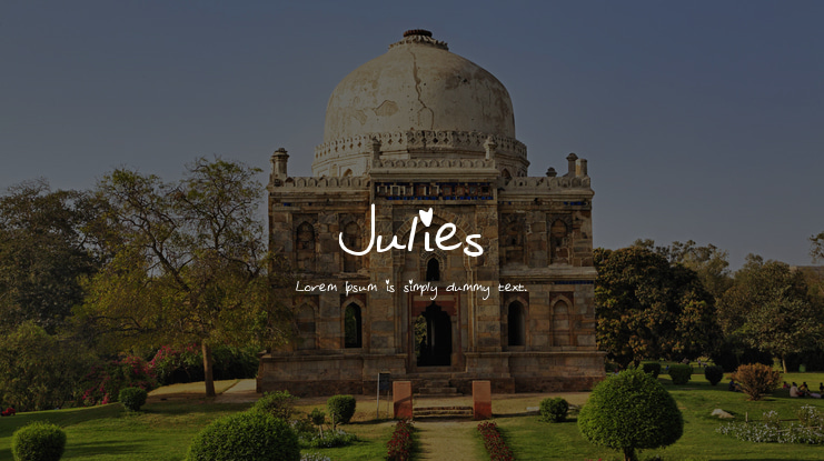 Julies Font