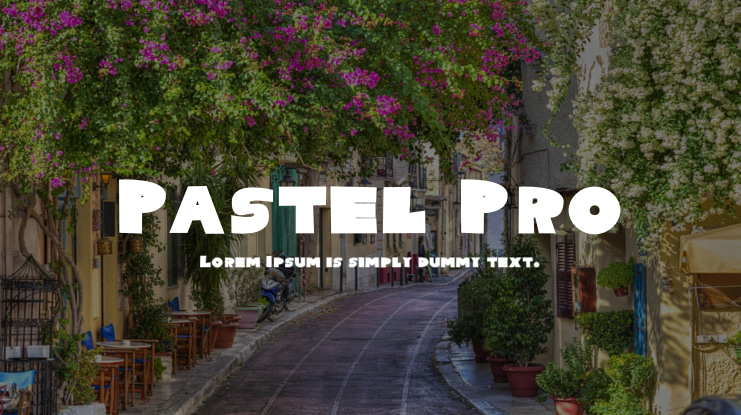 Pastel Pro Font