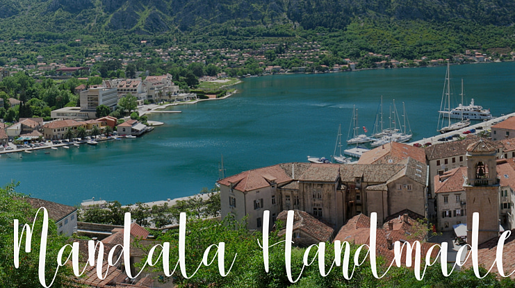 Mandala Handmade Font