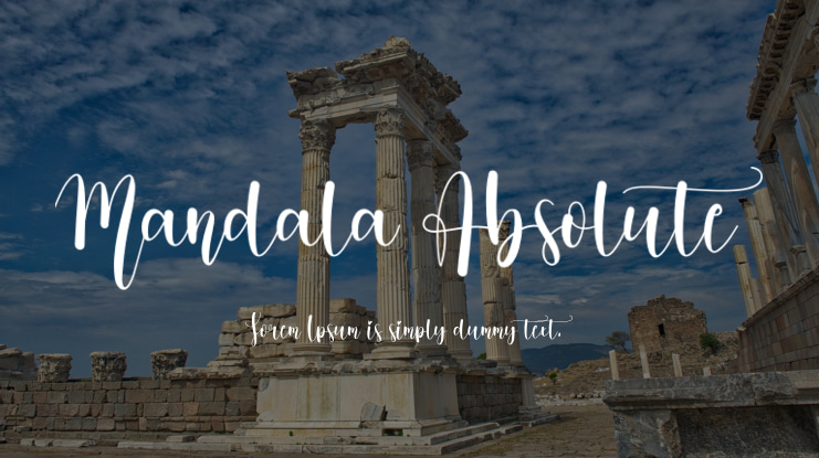 Mandala Absolute Font