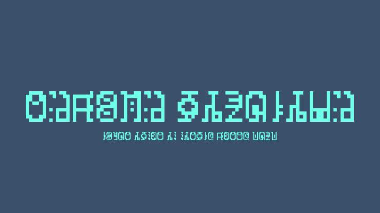 Madoka Pixelica Font