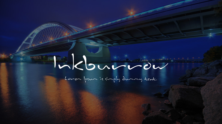 Inkburrow Font