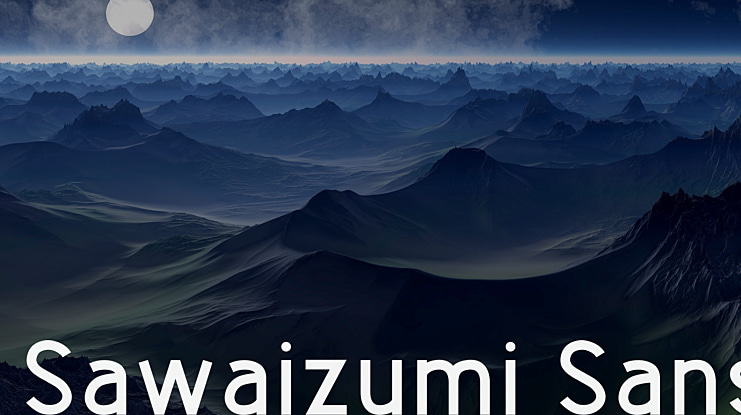 Sawaizumi Sans Font