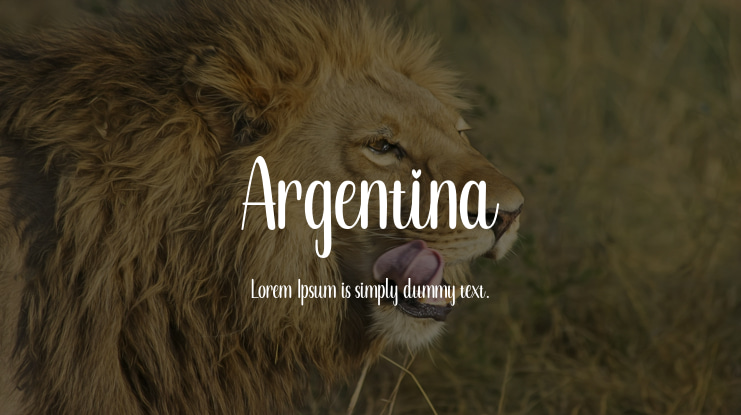 Argentina Font