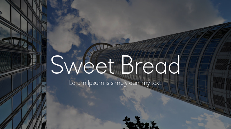 Sweet Bread Font Family