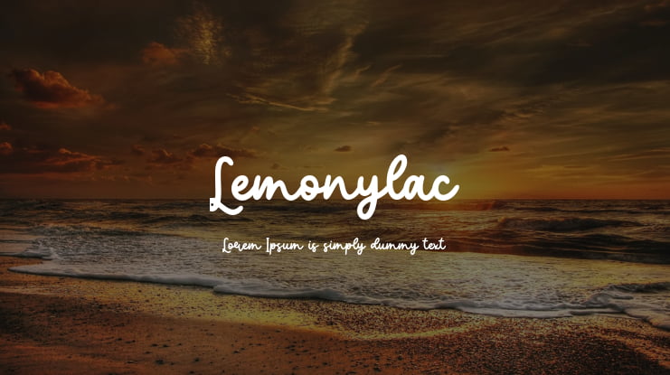 Lemonylac Font