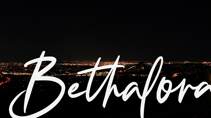 Bethalora Font