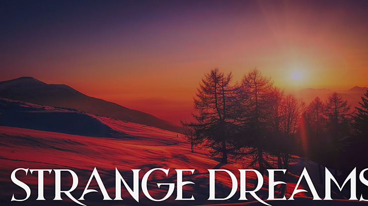 Strange Dreams Font Family