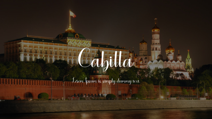 Cabilla Font