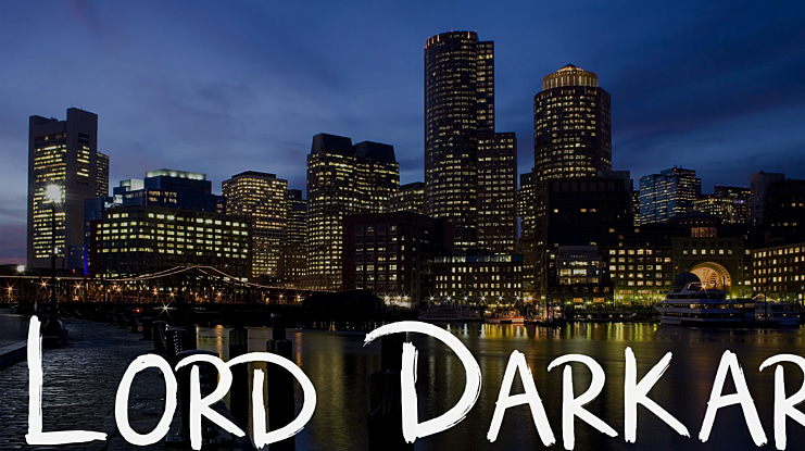 Lord Darkar Font