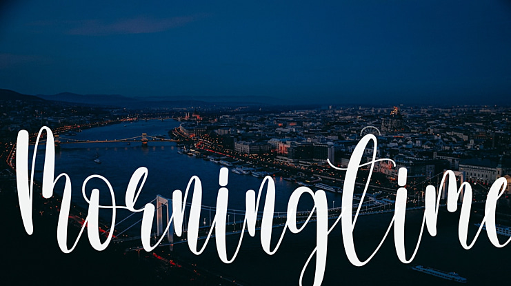 Morningtime Font