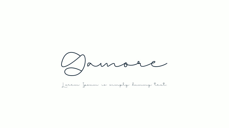 Gamore Font