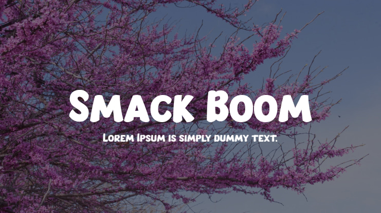 Smack Boom Font Family