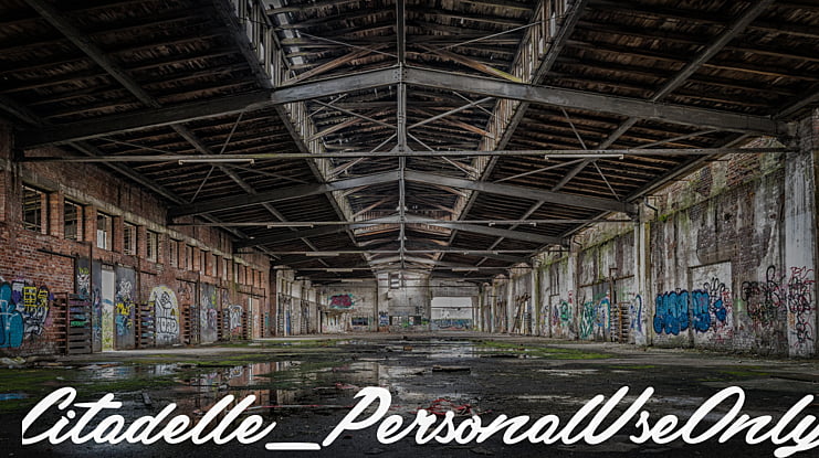 Citadelle_PersonalUseOnly Font