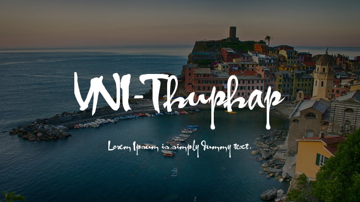 VNI-Thuphap Font Family