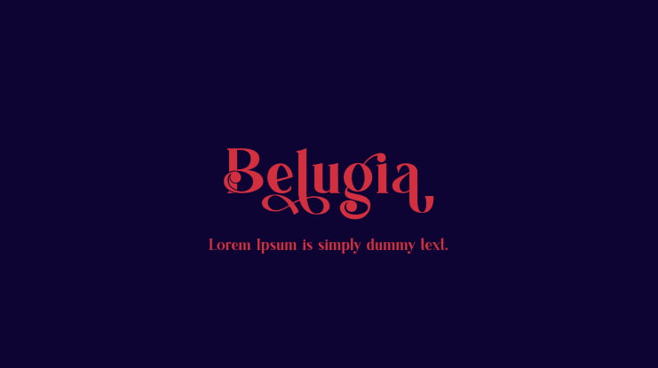 Belugia Font