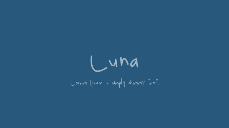 Luna Font