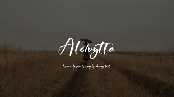 Aloivytta Font