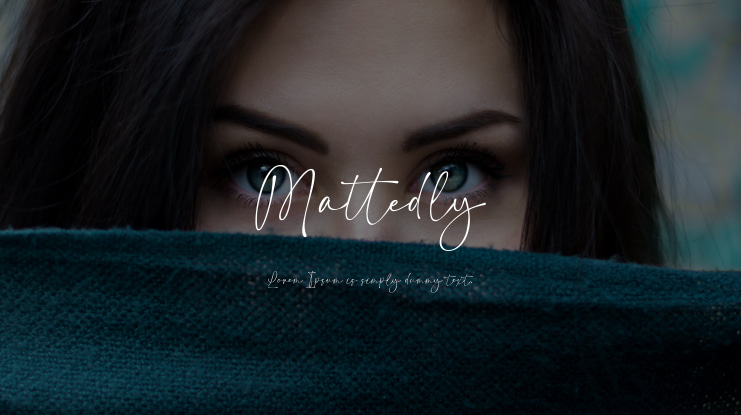 Mattedly Font