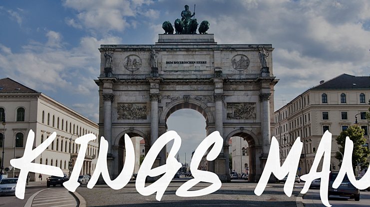 Kings Man Font
