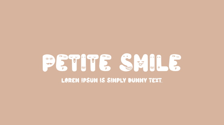 Petite Smile Font
