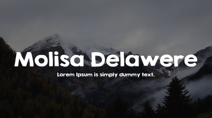 Molisa Delawere Font