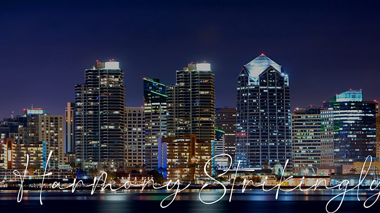 Harmony Strikingly Font