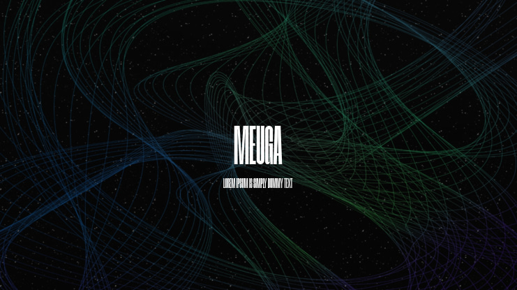 Meuga Font