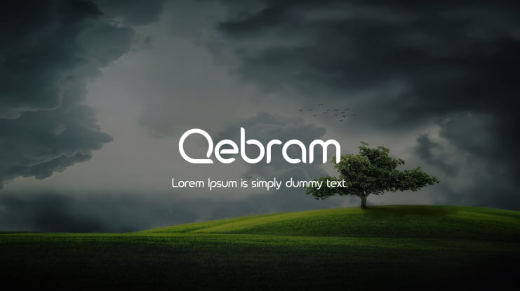 Qebram Font