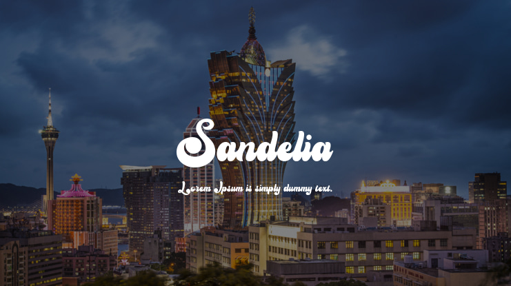 Sandelia Font