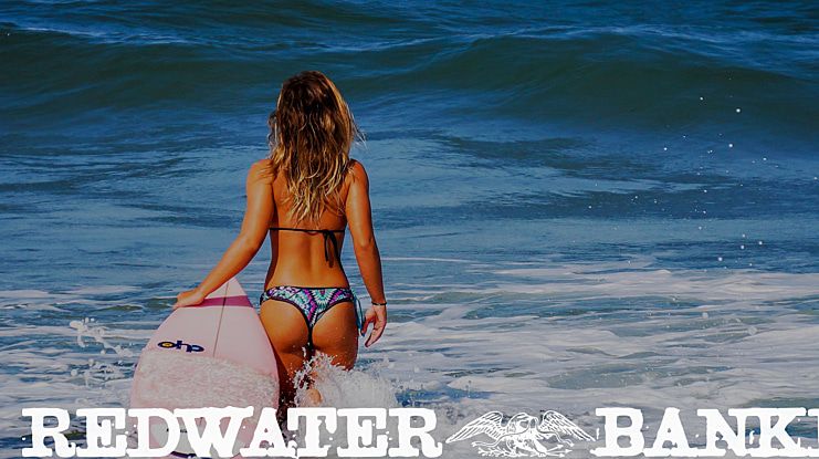 Redwater Banker PERSONAL USE Font Family