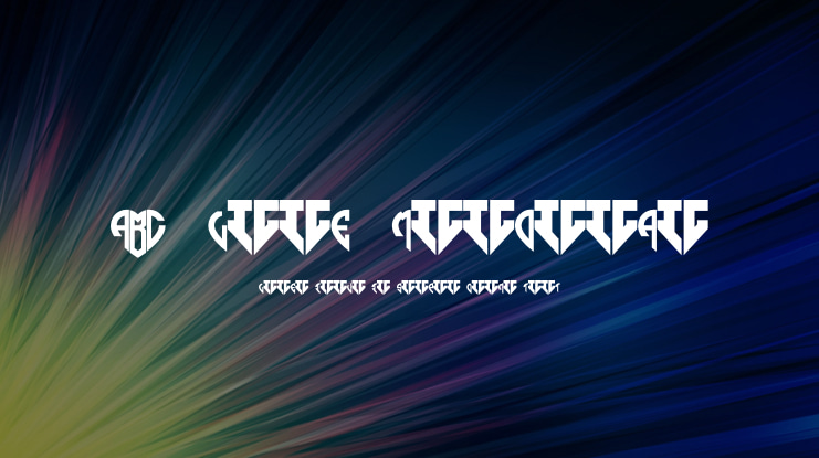 ABC-Love-Monogram Font