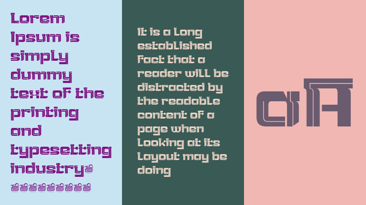 GUNEC TRIAL Font Family