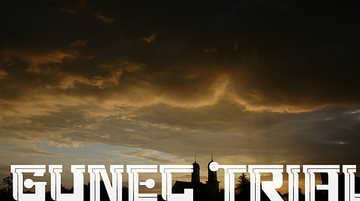 GUNEC TRIAL Font Family