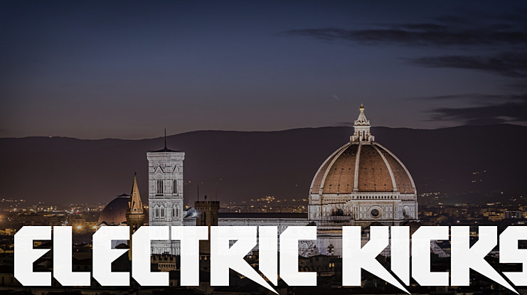 electrIc kIckS Font Family