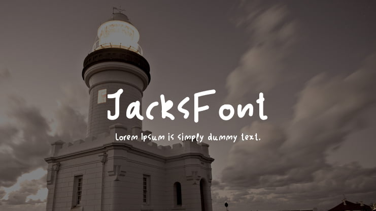 JacksFont Font