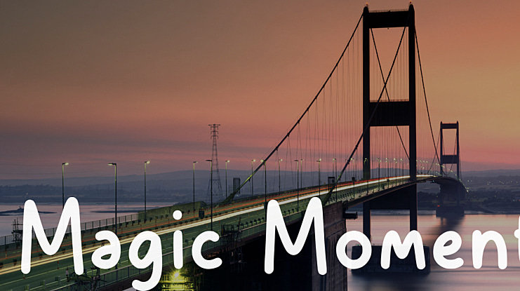 Magic Moment Font