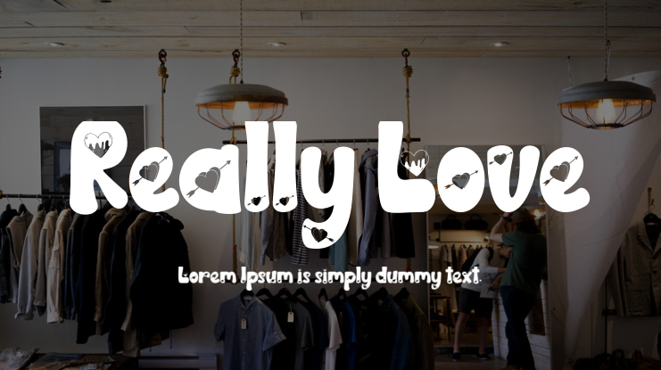 Really Love Font