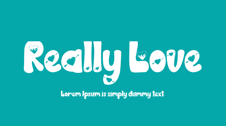 Really Love Font