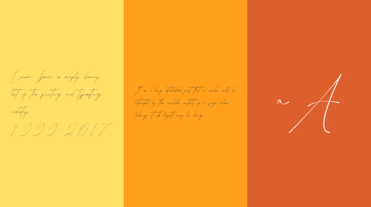 Easternation Signature Font