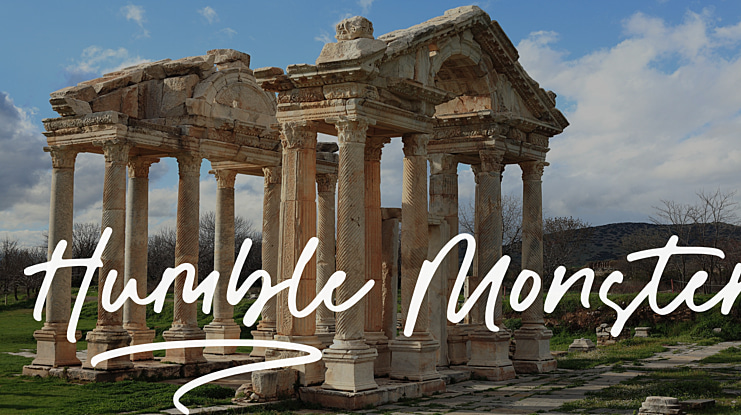 Humble Monster Font