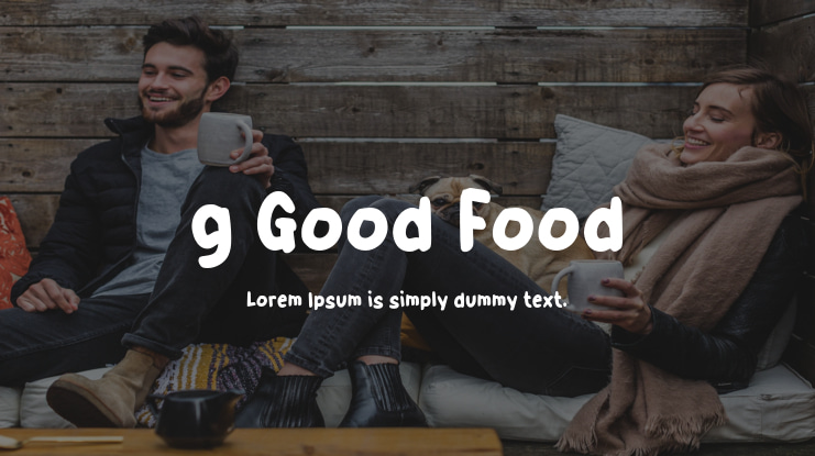 g Good Food Font