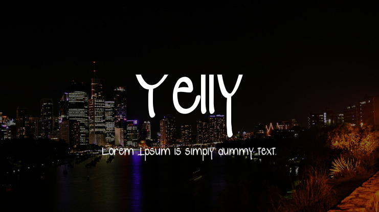 Yelly Font