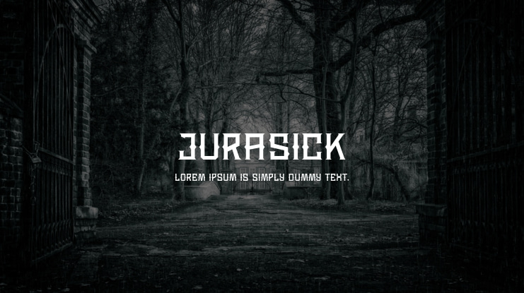 JURASICK Font