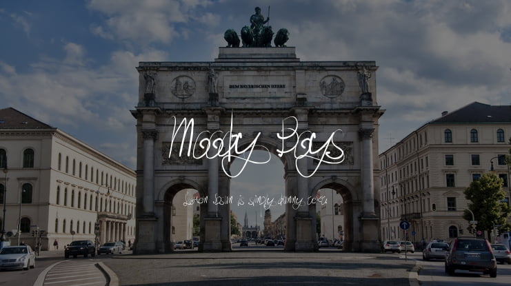 Moody Boys Font
