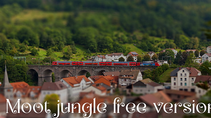 Moot jungle free version Font