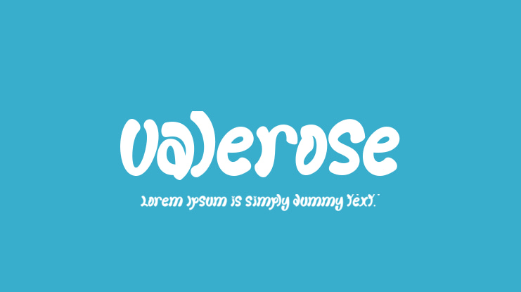 Valerose Font