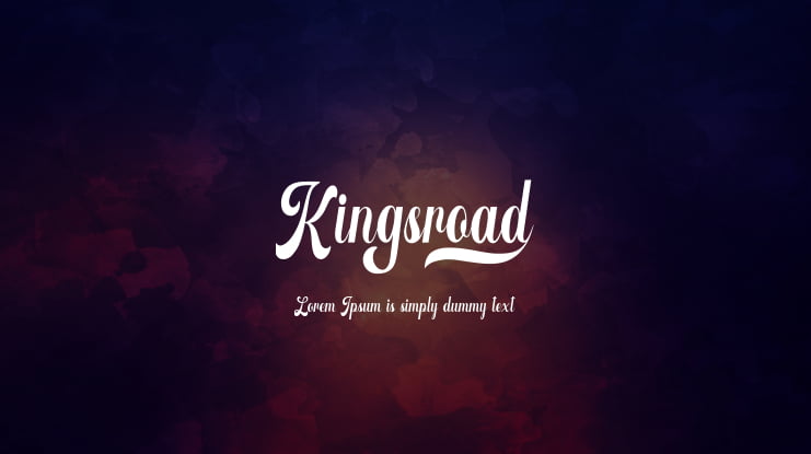 Kingsroad Font
