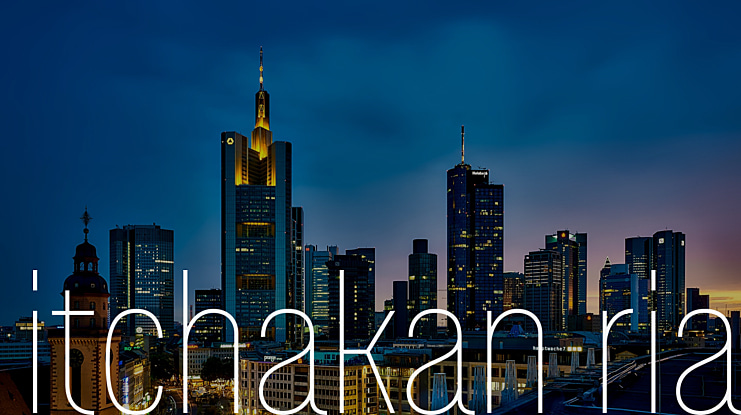 Kitchakan Trial Font