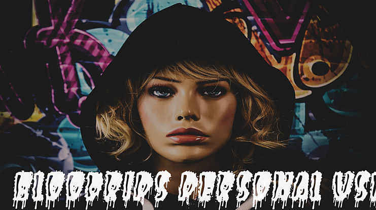 BLOODRIPS PERSONAL USE Font